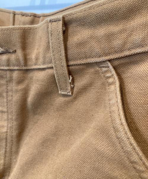 CarHartt（カーハート）CarHartt (カーハート) ダック地ペインターハーフパンツ　B25 BRN ブラウン サイズ:32の古着・服飾アイテム