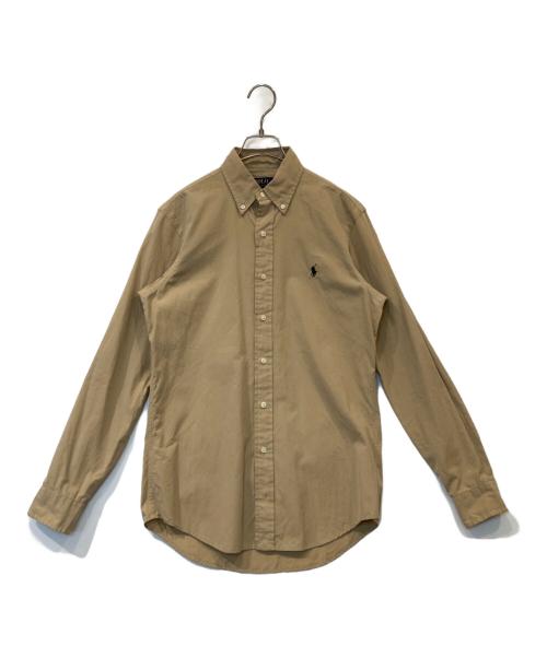 POLO RALPH LAUREN（ポロ・ラルフローレン）POLO RALPH LAUREN (ポロ・ラルフローレン) 長袖シャツ ベージュ サイズ:XSの古着・服飾アイテム
