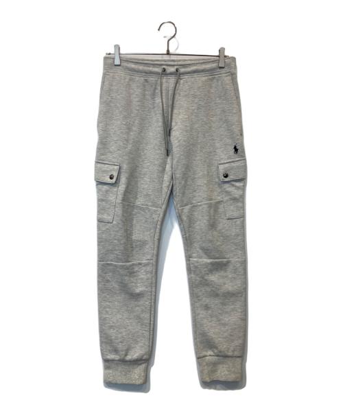 POLO RALPH LAUREN（ポロ・ラルフローレン）POLO RALPH LAUREN (ポロ・ラルフローレン) ダブルニットカーゴジョガーパンツ グレー サイズ:XSの古着・服飾アイテム