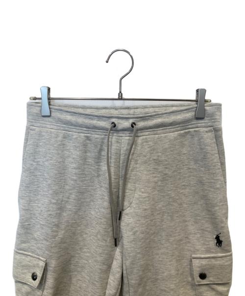 POLO RALPH LAUREN（ポロ・ラルフローレン）POLO RALPH LAUREN (ポロ・ラルフローレン) ダブルニットカーゴジョガーパンツ グレー サイズ:XSの古着・服飾アイテム