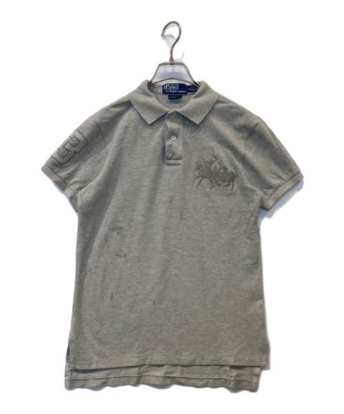 POLO RALPH LAUREN（ポロ・ラルフローレン）POLO RALPH LAUREN (ポロ・ラルフローレン) ポロシャツ グレー サイズ:Sの古着・服飾アイテム