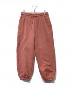 JORDANジョーダン）の古着「FLT FLC PANT RED STARDUST フライト フリース パンツ レッド スターダスト FB5114-618」｜ピンク