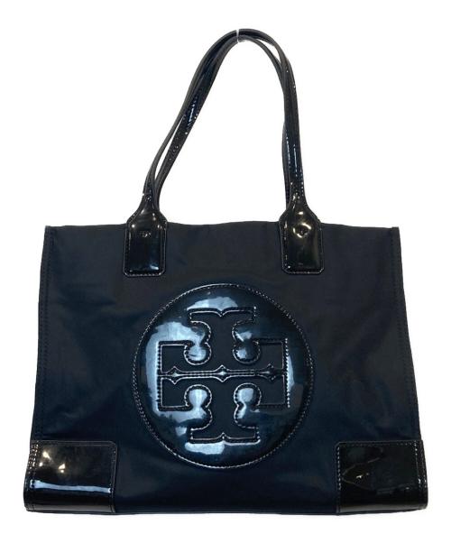 TORY BURCH（トリーバーチ）TORY BURCH (トリーバーチ) エラナイロントートバッグ ブラックの古着・服飾アイテム