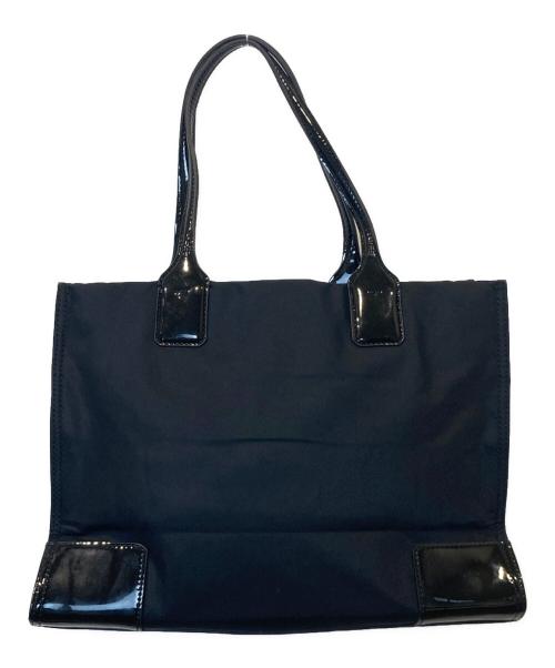 TORY BURCH（トリーバーチ）TORY BURCH (トリーバーチ) エラナイロントートバッグ ブラックの古着・服飾アイテム