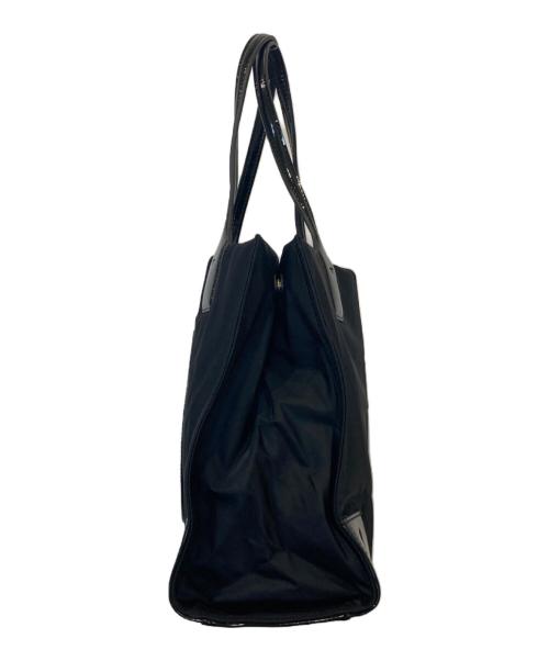 TORY BURCH（トリーバーチ）TORY BURCH (トリーバーチ) エラナイロントートバッグ ブラックの古着・服飾アイテム