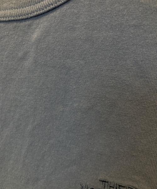 THE NORTHFACE PURPLELABEL（ザ・ノースフェイス パープルレーベル）THE NORTHFACE PURPLELABEL (ザ・ノースフェイス パープルレーベル) 7oz Printed Embroidery Tee 7オンス プリンテッド エンブロイダリー ティー NT3335N ブルー サイズ:Mの古着・服飾アイテム