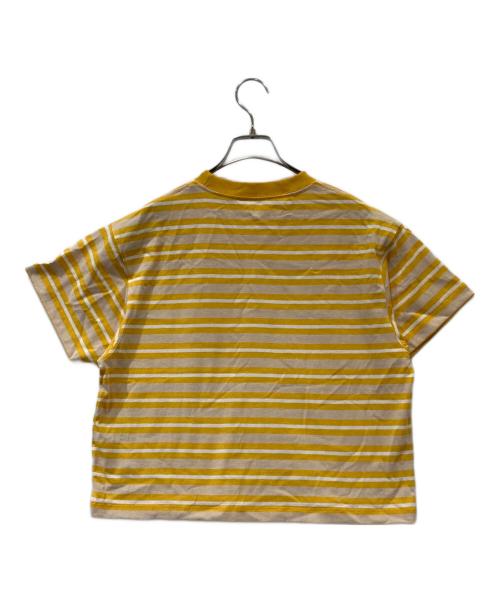 DANTON（ダントン）DANTON (ダントン) ボーダーカットソー　DT-C0311 TCB ホワイト×イエロー サイズ:S 未使用品の古着・服飾アイテム