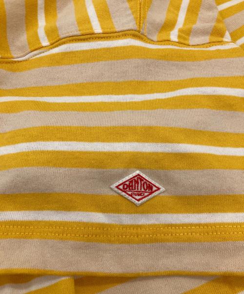 DANTON（ダントン）DANTON (ダントン) ボーダーカットソー　DT-C0311 TCB ホワイト×イエロー サイズ:S 未使用品の古着・服飾アイテム