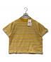 DANTON（ダントン）の古着「ボーダーカットソー　DT-C0311 TCB」｜ホワイト×イエロー