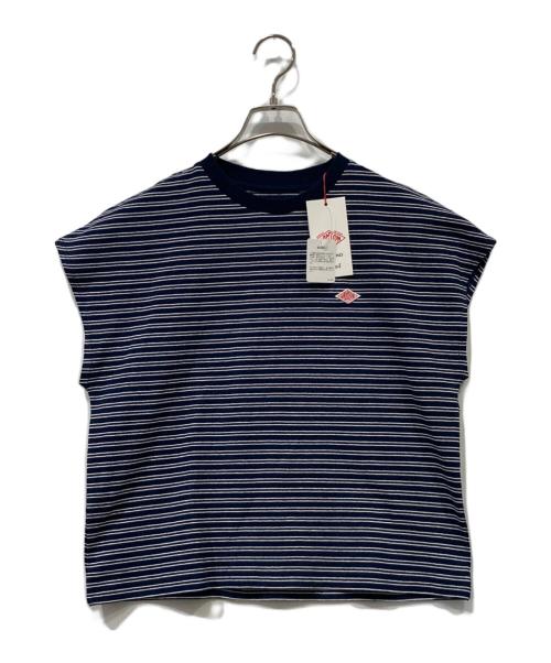 DANTON（ダントン）DANTON (ダントン) ボーダーカットソー　DT-C0403 FLC ホワイト×ネイビー サイズ:S 未使用品の古着・服飾アイテム