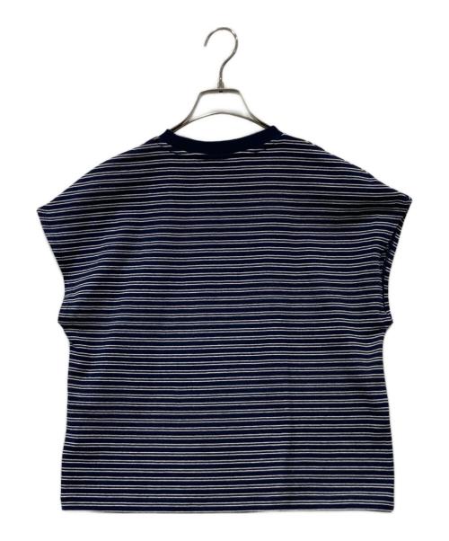 DANTON（ダントン）DANTON (ダントン) ボーダーカットソー　DT-C0403 FLC ホワイト×ネイビー サイズ:S 未使用品の古着・服飾アイテム