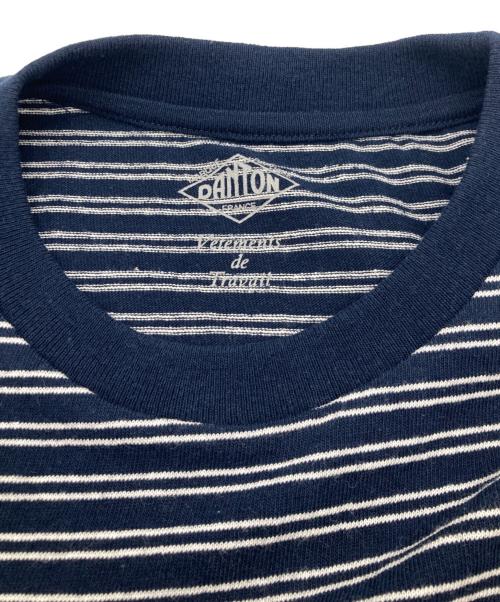 DANTON（ダントン）DANTON (ダントン) ボーダーカットソー　DT-C0403 FLC ホワイト×ネイビー サイズ:S 未使用品の古着・服飾アイテム