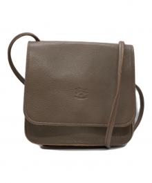 IL BISONTE（イル ビゾンテ）の古着「スターモチーフ ショルダーバッグ 54192300210」｜ベージュ