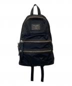 Marc by Marc Jacobsマークバイマークジェイコブス）の古着「ナイロンリュック M0012700」｜ブラック