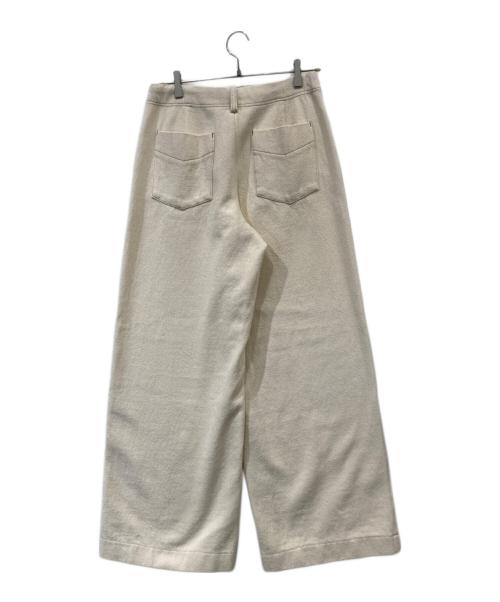 Pal'las Palace（パラスパレス）PAL'LAS PALACE (パラスパレス) コットンワイドパンツ ベージュ サイズ:3の古着・服飾アイテム