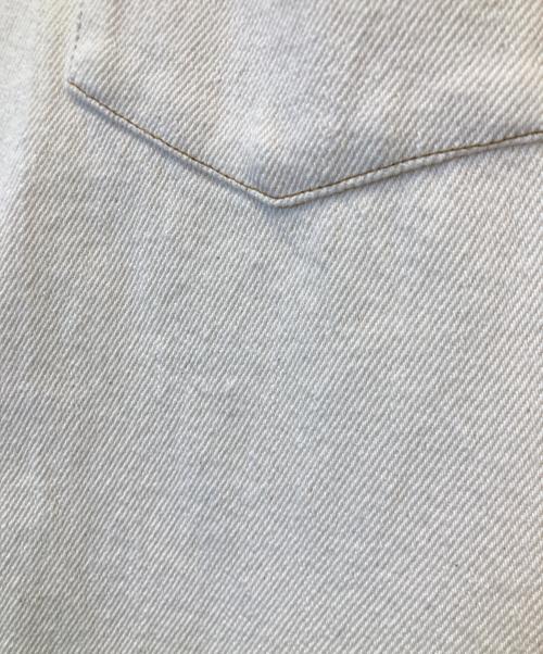 Pal'las Palace（パラスパレス）PAL'LAS PALACE (パラスパレス) コットンワイドパンツ ベージュ サイズ:3の古着・服飾アイテム