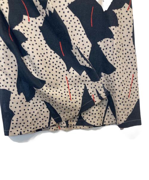 Pal'las Palace（パラスパレス）Pal'las Palace (パラスパレス) 総柄ウールワンピース ネイビー サイズ:3の古着・服飾アイテム