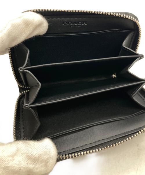 COACH（コーチ）COACH (コーチ) エッセンシャル スモール ジップ アラウンド カードケース CX244 ブラックの古着・服飾アイテム
