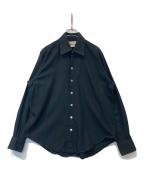 camisas manoloカミサス マノロ）の古着「NORMAL SHIRT / ノーマルシャツ」｜ブラック