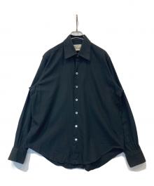 camisas manolo（カミサス マノロ）の古着「NORMAL SHIRT / ノーマルシャツ」｜ブラック