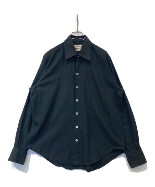 camisas manolo（カミサス マノロ）camisas manolo (カミサス マノロ) NORMAL SHIRT / ノーマルシャツ ブラック サイズ:46の古着・服飾アイテム
