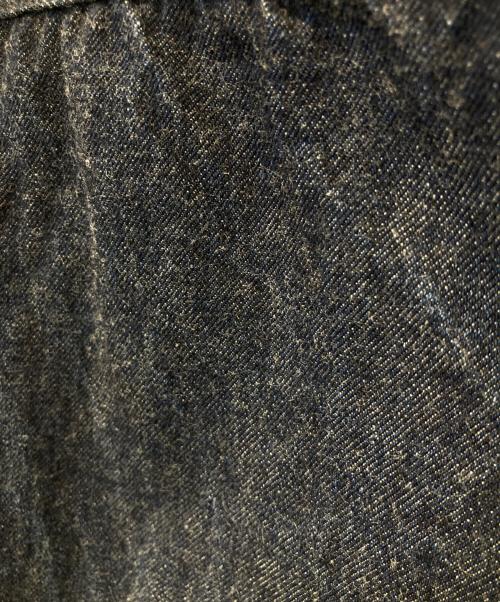 noritake harada（ノリタケ ハラダ）noritake harada (ノリタケ ハラダ) Denim Pleated Jacket デニム プリーツド ジャケット インディゴ サイズ:46EXTRAの古着・服飾アイテム