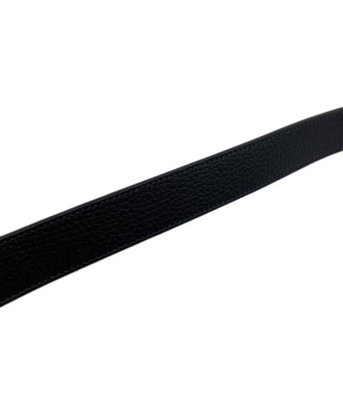 THE ROW（ザ ロウ）THE ROW (ザ ロウ) Jin カーフスキンレザーベルト ブラックの古着・服飾アイテム