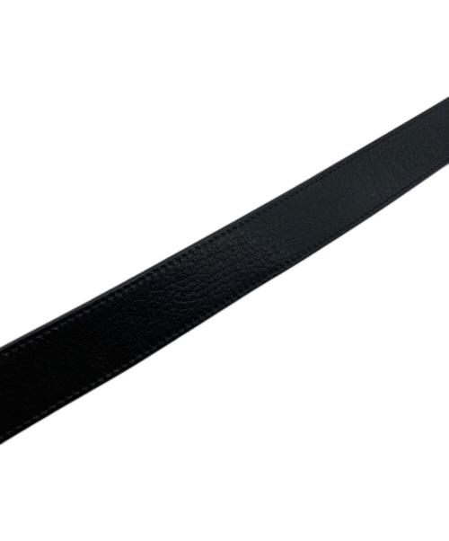 THE ROW（ザ ロウ）THE ROW (ザ ロウ) Jin カーフスキンレザーベルト ブラックの古着・服飾アイテム