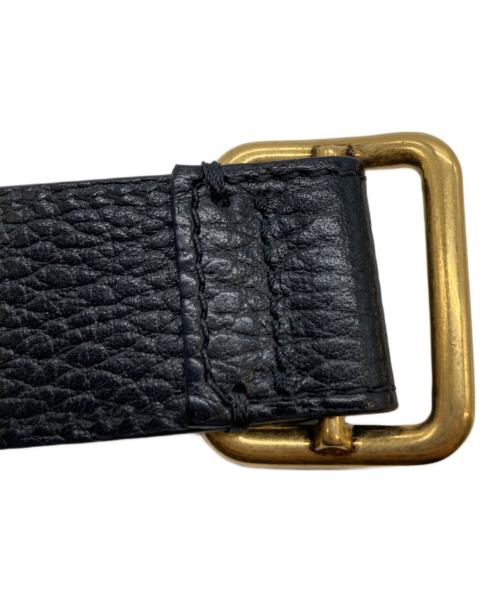 THE ROW（ザ ロウ）THE ROW (ザ ロウ) Jin カーフスキンレザーベルト ブラックの古着・服飾アイテム