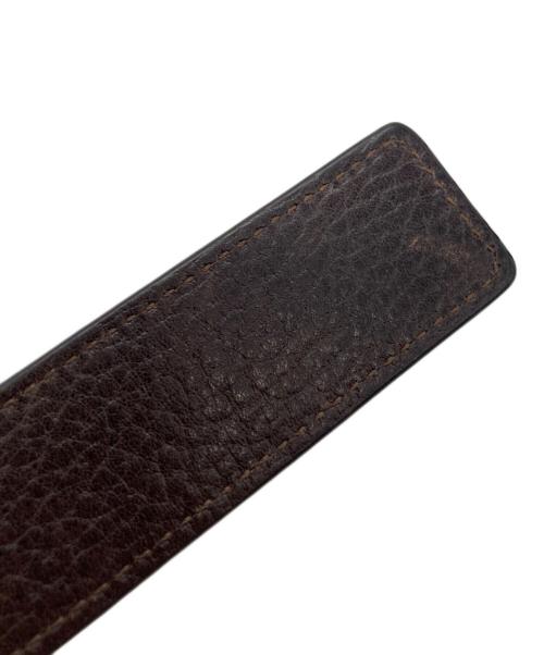 THE ROW（ザ ロウ）THE ROW (ザ ロウ) Jin カーフスキンレザーベルト ブラウンの古着・服飾アイテム