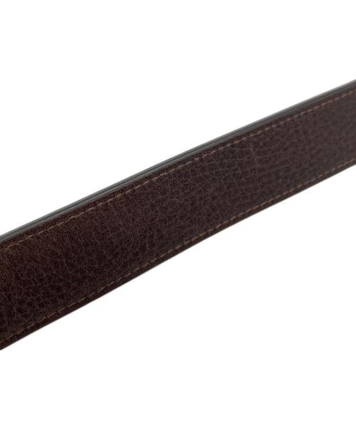 THE ROW（ザ ロウ）THE ROW (ザ ロウ) Jin カーフスキンレザーベルト ブラウンの古着・服飾アイテム