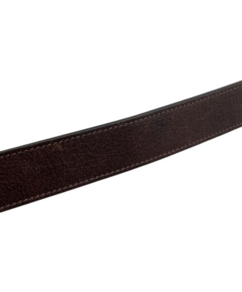 THE ROW（ザ ロウ）THE ROW (ザ ロウ) Jin カーフスキンレザーベルト ブラウンの古着・服飾アイテム