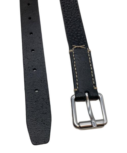 LEMAIRE（ルメール）LEMAIRE (ルメール) REVERSED THIN BELT リバースド シン ベルト ブラックの古着・服飾アイテム