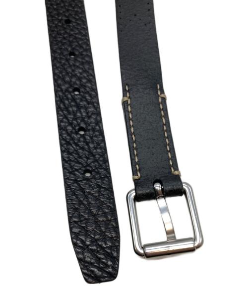 LEMAIRE（ルメール）LEMAIRE (ルメール) REVERSED THIN BELT リバースド シン ベルト ブラックの古着・服飾アイテム