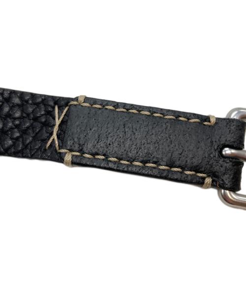LEMAIRE（ルメール）LEMAIRE (ルメール) REVERSED THIN BELT リバースド シン ベルト ブラックの古着・服飾アイテム