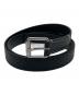 LEMAIRE（ルメール）の古着「REVERSED THIN BELT リバースド シン ベルト」｜ブラック
