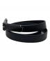 LEMAIRE (ルメール) REVERSED THIN BELT リバースド シン ベルト ブラック：18000円