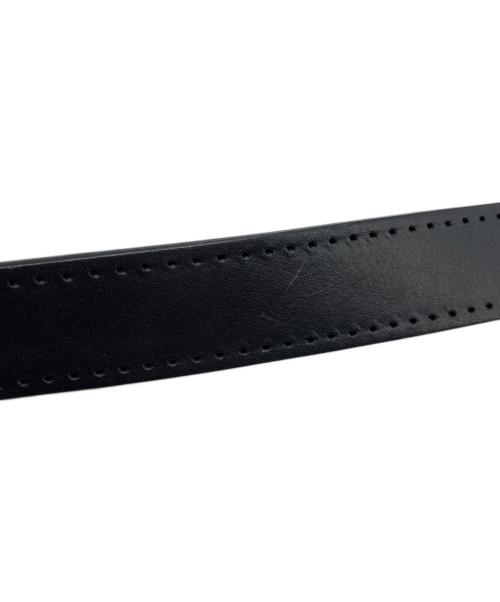 LEMAIRE（ルメール）LEMAIRE (ルメール) REVERSED BELT リバースド ベルト ブラックの古着・服飾アイテム
