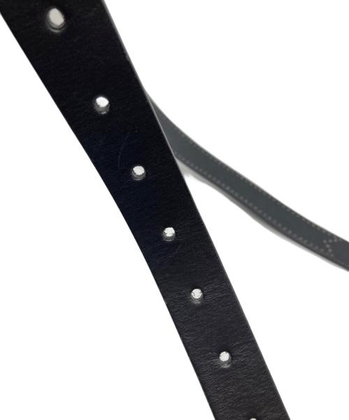 LEMAIRE（ルメール）LEMAIRE (ルメール) REVERSED BELT リバースド ベルト ブラックの古着・服飾アイテム