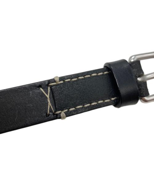 LEMAIRE（ルメール）LEMAIRE (ルメール) REVERSED BELT リバースド ベルト ブラックの古着・服飾アイテム