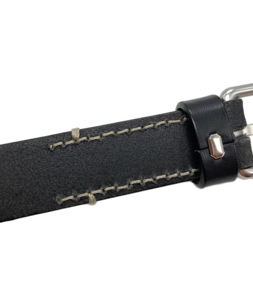 LEMAIRE（ルメール）LEMAIRE (ルメール) REVERSED BELT リバースド ベルト ブラックの古着・服飾アイテム