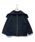 BEAUTY&YOUTHビューティーアンドユース）の古着「フロントジップ フーディーパーカー」｜ブラック