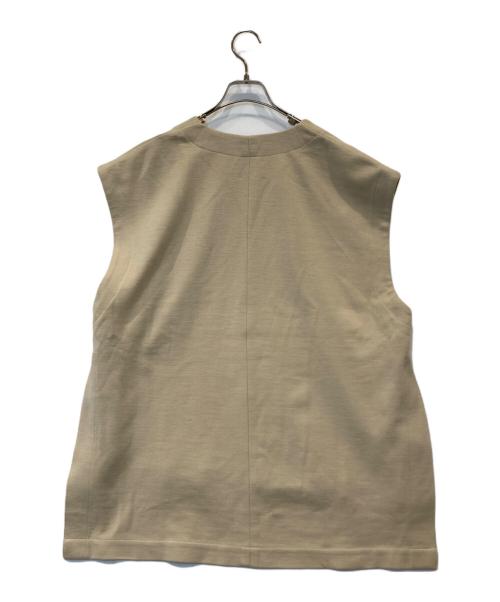 MIDIUMISOLID（ミディウミソリッド）MIDIUMISOLID (ミディウミソリッド) ベスト ベージュ サイズ:48の古着・服飾アイテム