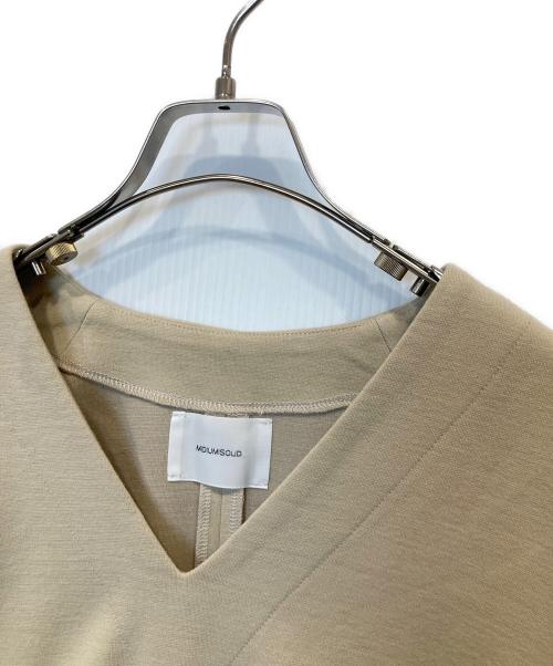 MIDIUMISOLID（ミディウミソリッド）MIDIUMISOLID (ミディウミソリッド) ベスト ベージュ サイズ:48の古着・服飾アイテム