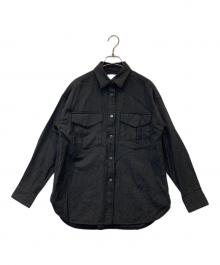 ticca（ティッカ）の古着「ダブルポケットシャツ TAGA-313-01」｜グレー