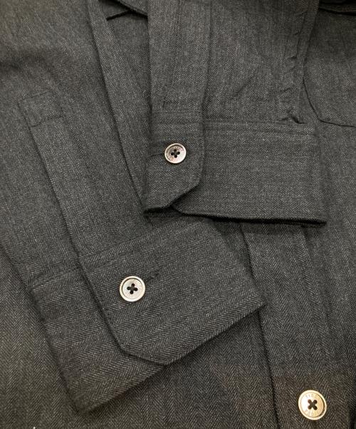 ticca（ティッカ）TICCA (ティッカ) ダブルポケットシャツ TAGA-313-01 グレー サイズ:FREEの古着・服飾アイテム