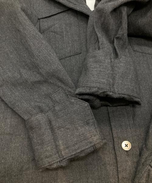 ticca（ティッカ）TICCA (ティッカ) ダブルポケットシャツ TAGA-313-01 グレー サイズ:FREEの古着・服飾アイテム