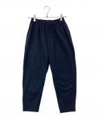 babaghuriババグーリ）の古着「度詰め天竺イージーパンツ　J0523UP051」｜ネイビー