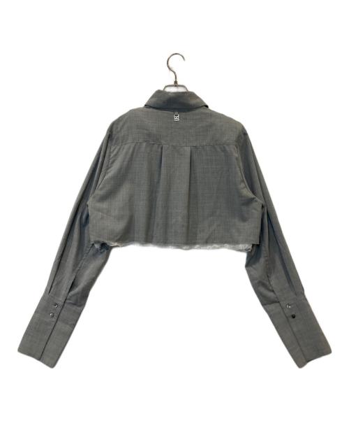 PRANK PROJECT（プランクプロジェクト）PRANK PROJECT (プランクプロジェクト) マルチファブリックショートシャツ 31232315603 グレー サイズ:FREEの古着・服飾アイテム