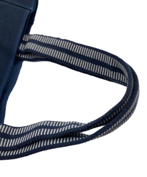 中川政七商店（ナカガワマサシチショウテン）中川政七商店 (ナカガワマサシチショウテン) ハンドバッグ ネイビーの古着・服飾アイテム